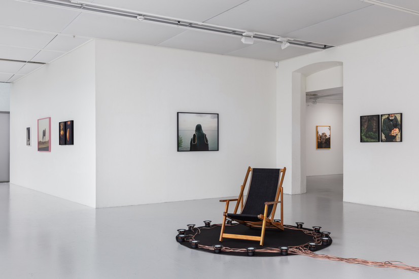 Installasjonsfoto fra separatutstilling ITAKA, USF 2025