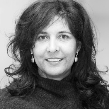 Portrett i svart-hvitt av Katinka Maraz