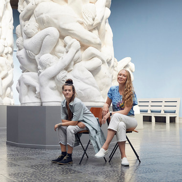 Hanna von Bergen og Christina Skreiberg