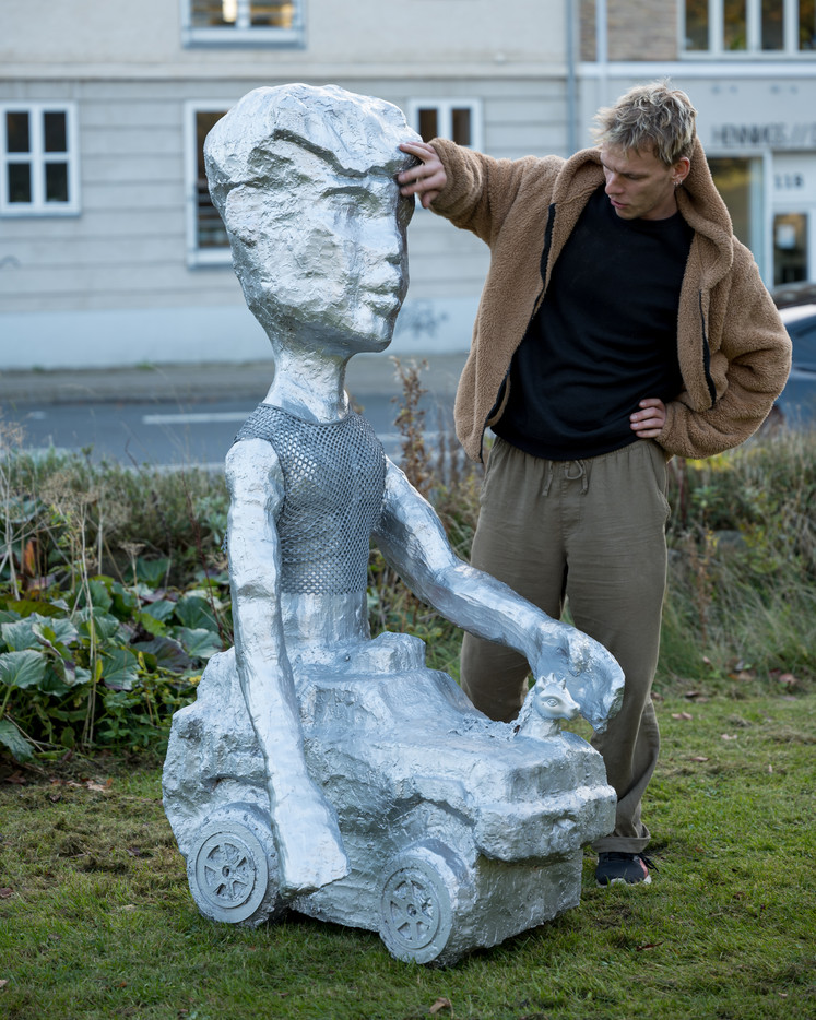 Kunstnerportræt, Nicolai Risbjerg, Foto: Morten Underbjerg