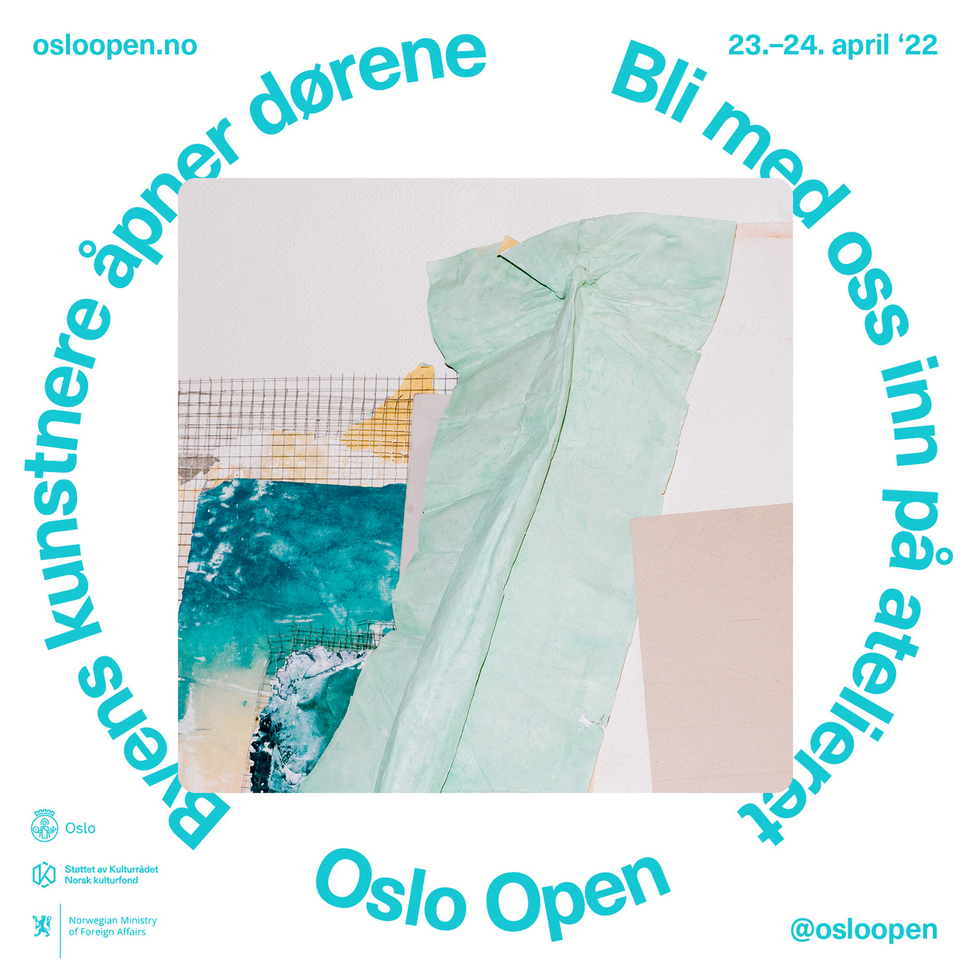 Oslo Open 2022, design av Parabol.