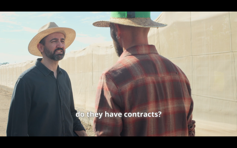 To cowboyer i en konfronterende situasjon