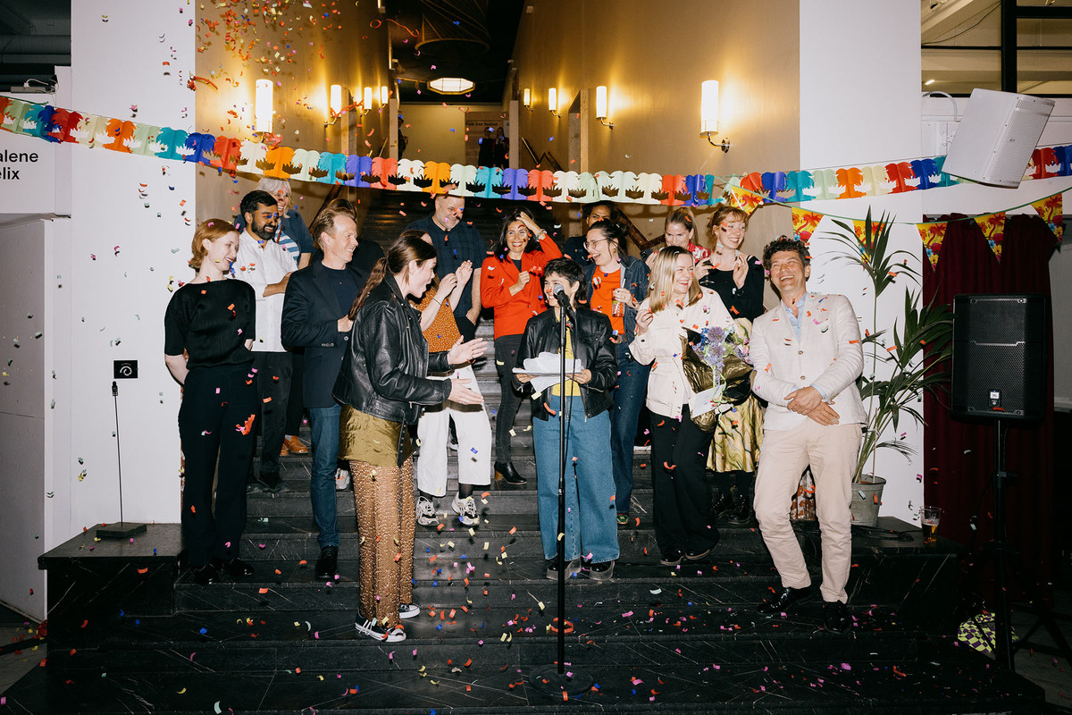Kunstnerforbundet at the 2022 award ceremony at Kunstnernes Hus.