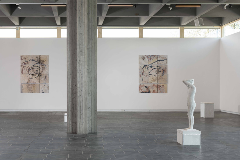 Flameboyat Gamine, Thomas Bremerstent, 2025, Skiens Kunstforening, installasjonsbilde, foto: Kunstdok / Istvan Virag