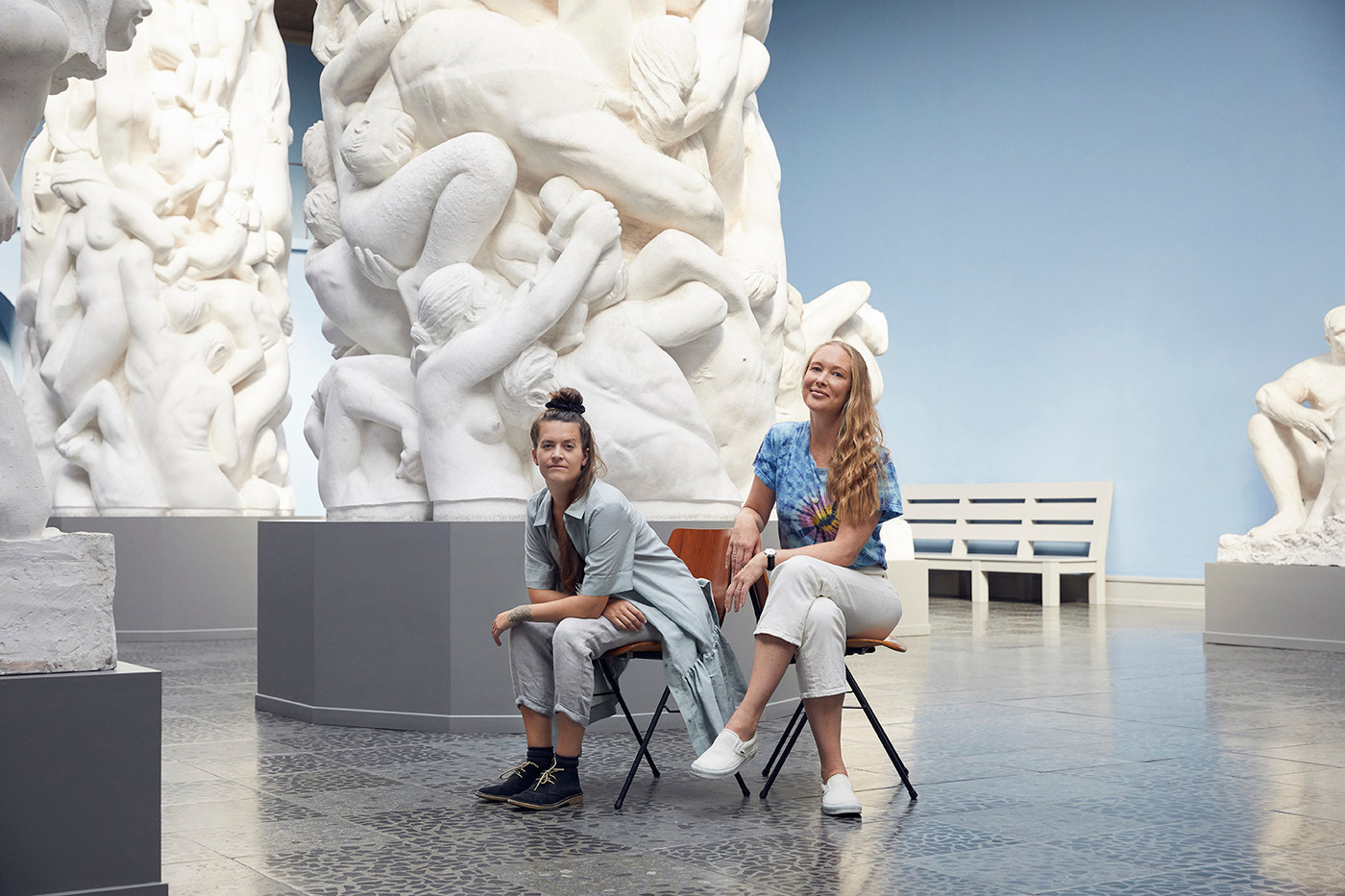 Hanna von Bergen og Christina Skreiberg